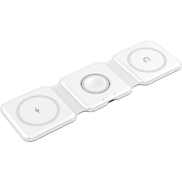 شارژر بی سیم مدل 3in1 magnetic wireless charger