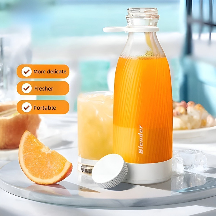 شیکر و مخلوط کن شارژی برند Juicing Cup Blender ظرفیت 500 میلی لیتری اورجینال