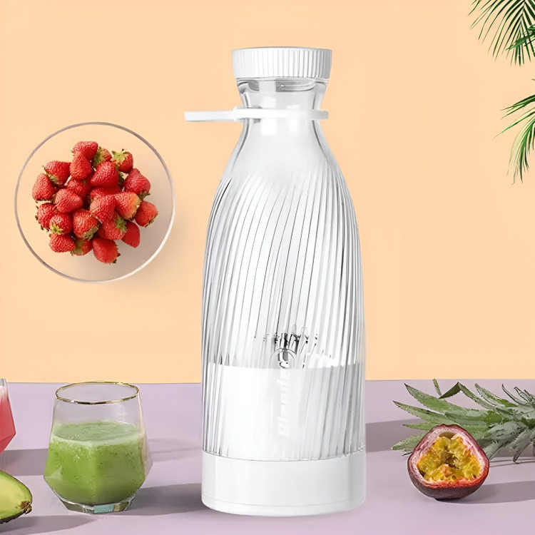 شیکر و مخلوط کن شارژی برند Juicing Cup Blender ظرفیت 500 میلی لیتری اورجینال